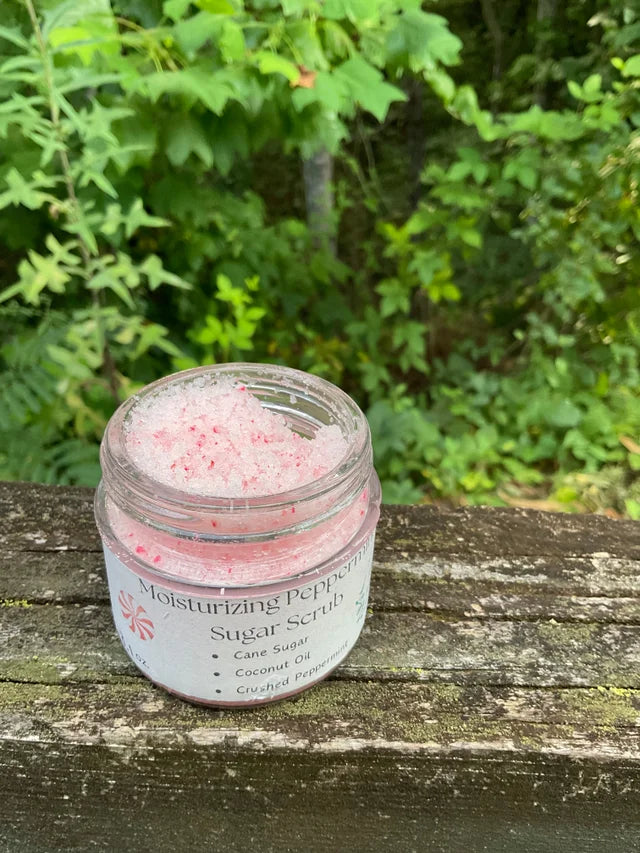 Moisturizing Peppermint Sugar Scrub