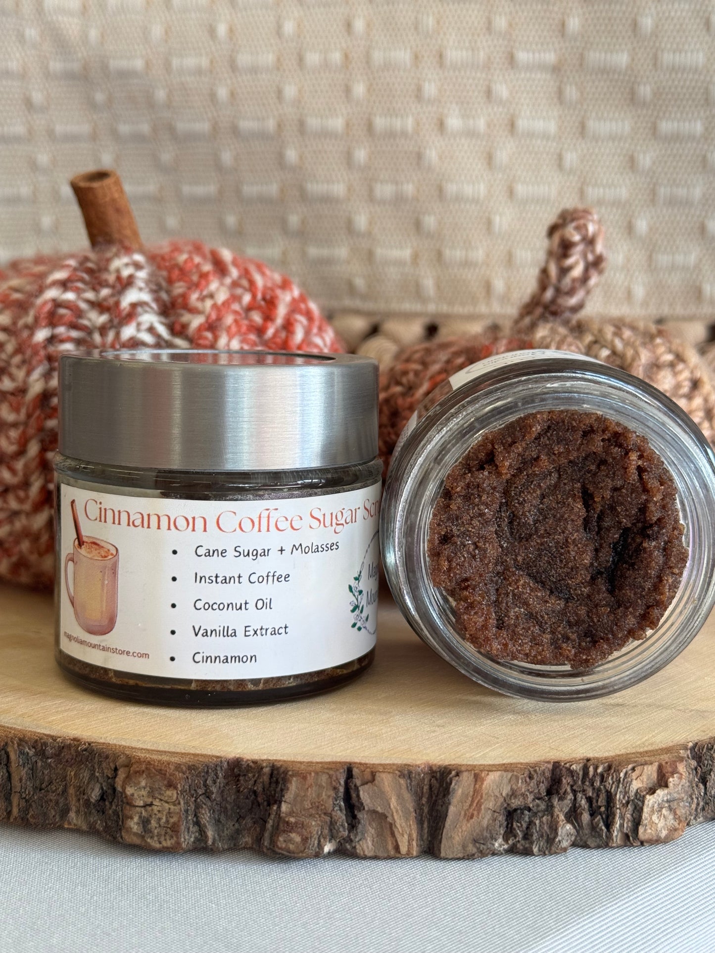 Cinnamon Coffee Sugar Scrub
