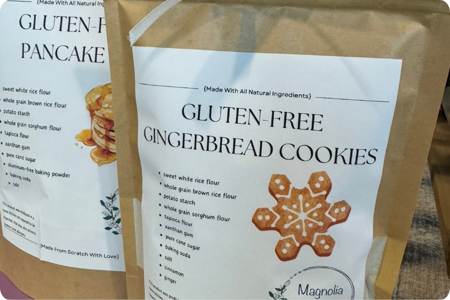 Gluten-Free Gingerbread Cookie Mix
