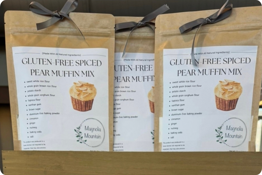 Gluten-Free Spiced Pear Muffin Mix