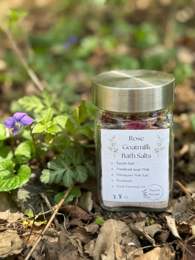 Rose Milk Bath Salts