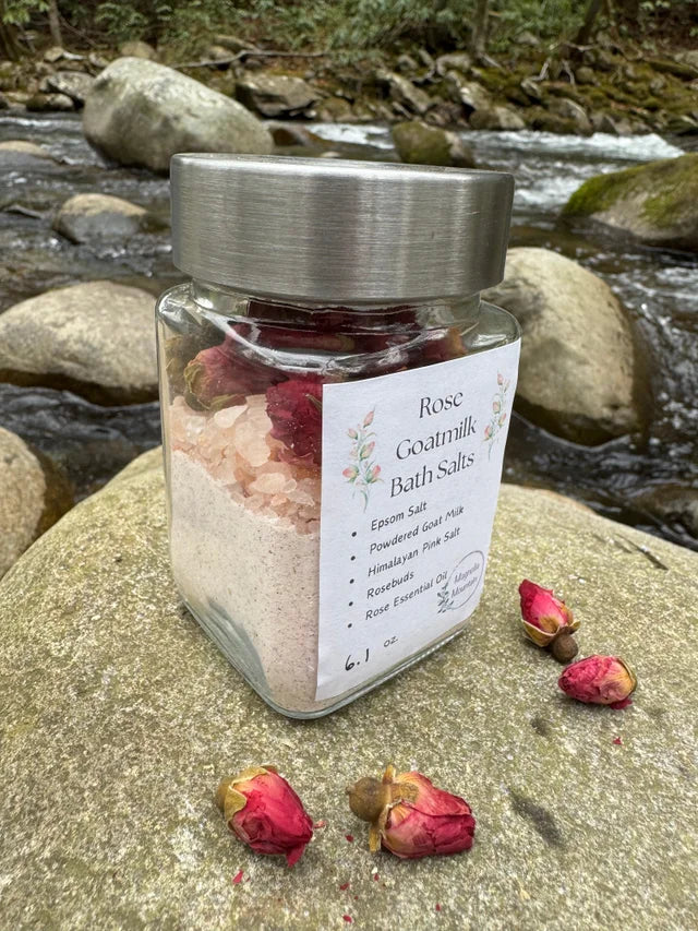 Rose Milk Bath Salts