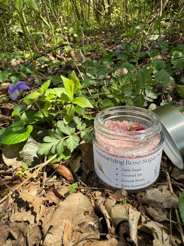 Moisturizing Rose Sugar Scrub