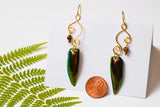 Jewel Beetle Earrings