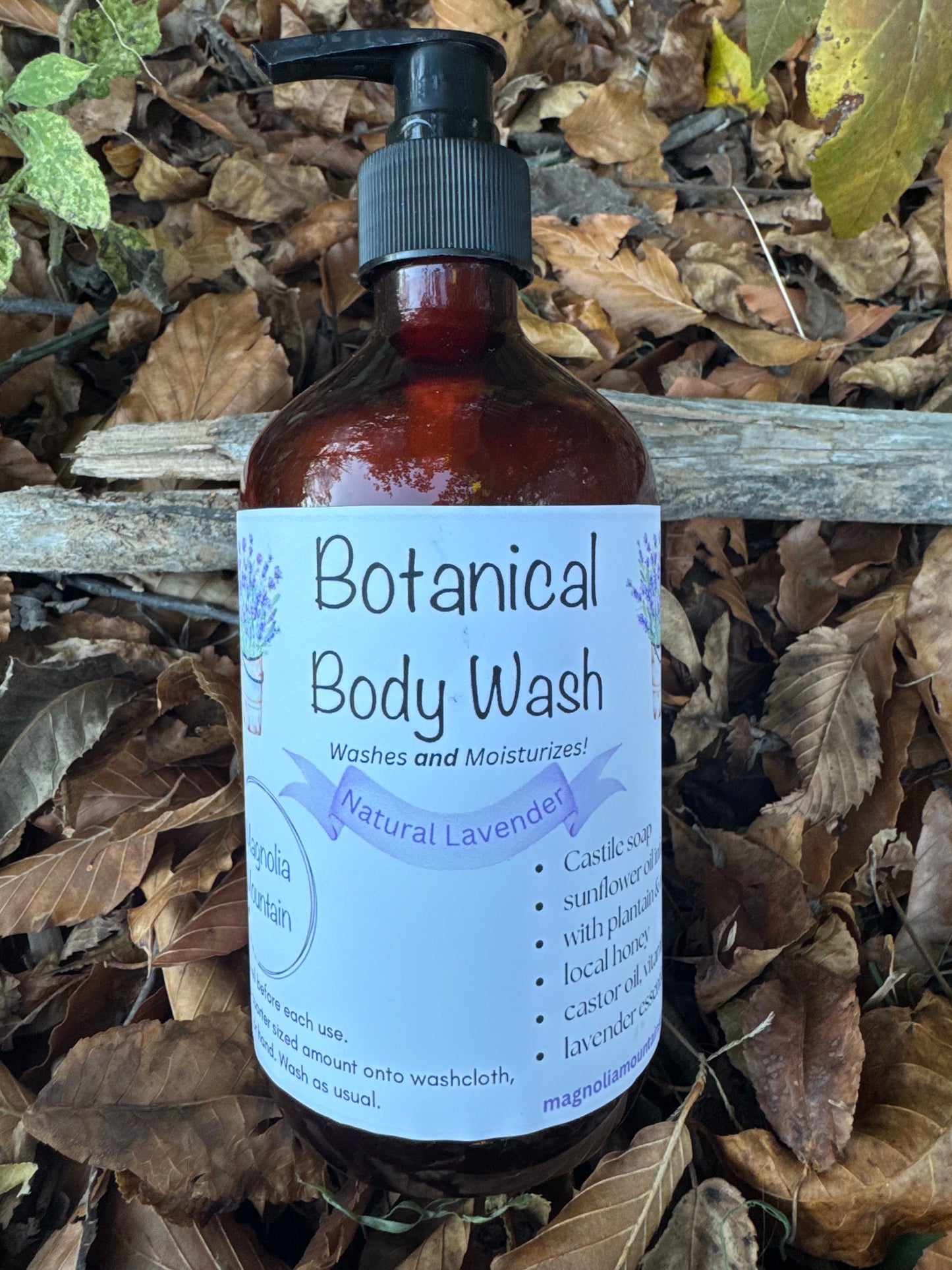 Natural Lavender Body Wash